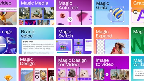 Canva 魔法工作室，開創 AI 設計新世界
