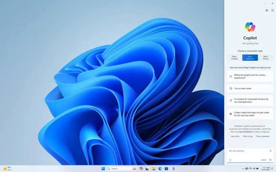 微軟將人工智慧助理 Copilot 擴展至 Windows 10 平台