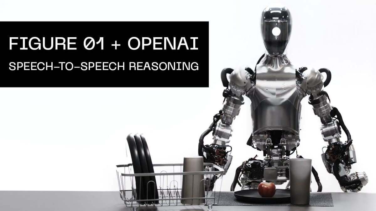 OpenAI賦能,Figure人形機器人實現與人互動及任務完成的新突破