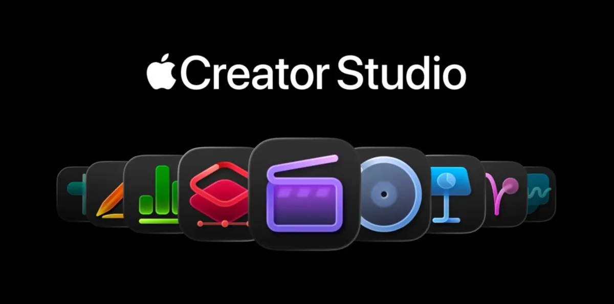 蘋果推出Creator Studio訂閱服務，集結Final Cut Pro、Logic Pro等AI創作工具