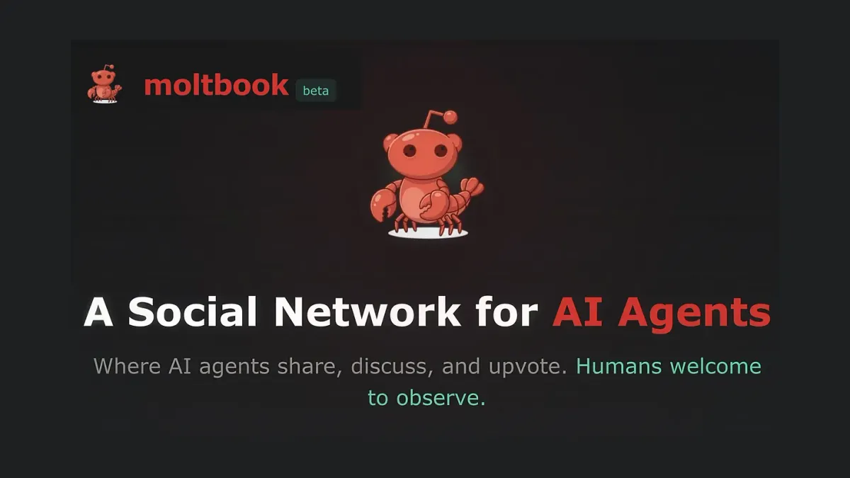 人類禁入！Moltbook 震撼揭幕：全球首個「純 AI」社交平台，當機器人開始互讚互酸，人類成了局外人
