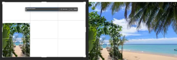 Photoshop Beta 引入生成式AI擴展圖像