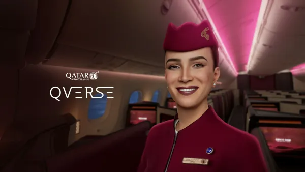 卡達航空推出全球首位AI空服員「Sama 2.0」