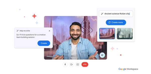 Google推出Duet AI，人工智慧虛擬助理代替你參與會議討論
