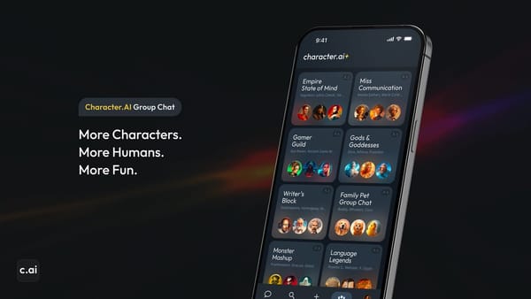 想跟愛因斯坦聊天? Character.AI 推出創新的「AI角色群組聊天」功能