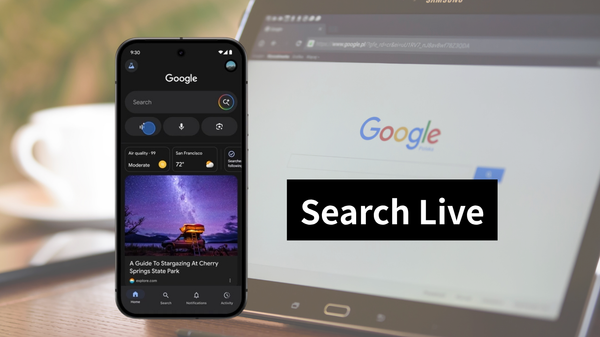 Google 推出 Search Live 語音搜尋功能，結合 Gemini 模型打造即時 AI 對話體驗