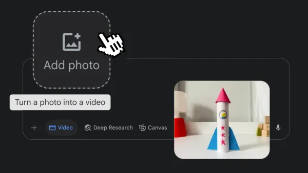 【AI影片生成新時代】Google Gemini + Flow 正式登台：一張照片，變成有聲短片！