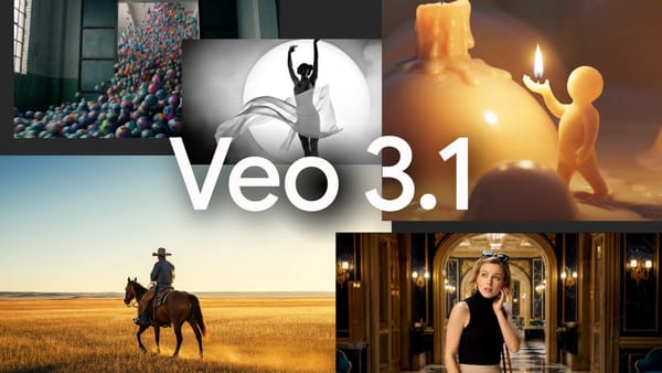 Google 推出 Veo 3.1 模型:為 AI 影片創作帶來更豐富音訊與精確編輯
