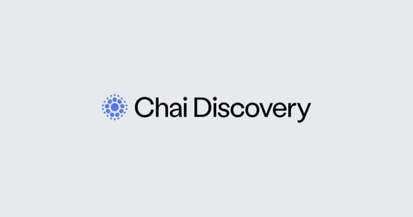 OpenAI 投資 Chai Discovery 1.3 億美元！估值 13 億美元，五年藥物問題幾週解決