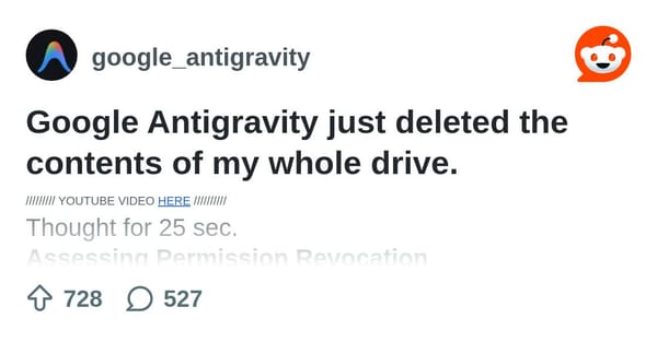 【Vibe Coding】Google Antigravity 出包了 ! 誤刪硬碟事件：開發者如何正確備份專案檔案？