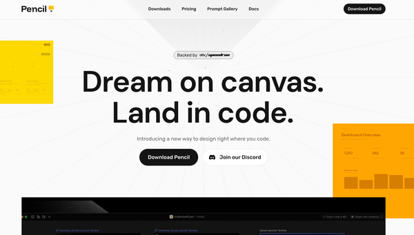 Pencil.dev 教學指南：一句話就能完成設計的 Vibe Design 時代