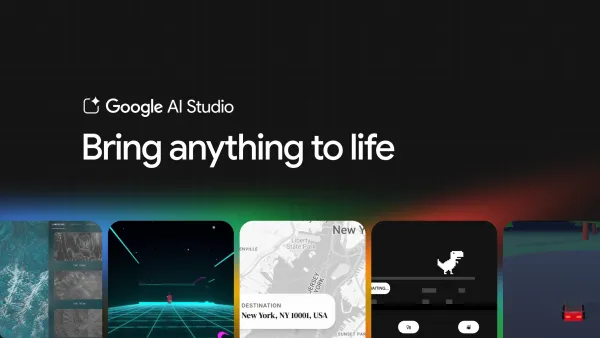 Google AI Studio 重大升級：一句話生成正式上線的全端 App，整合 Firebase 與 Antigravity